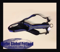 Geschirr SX schwarz/blau