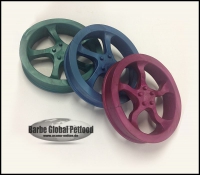 Vollgummi-Alufelge klein Ø 12,5cm